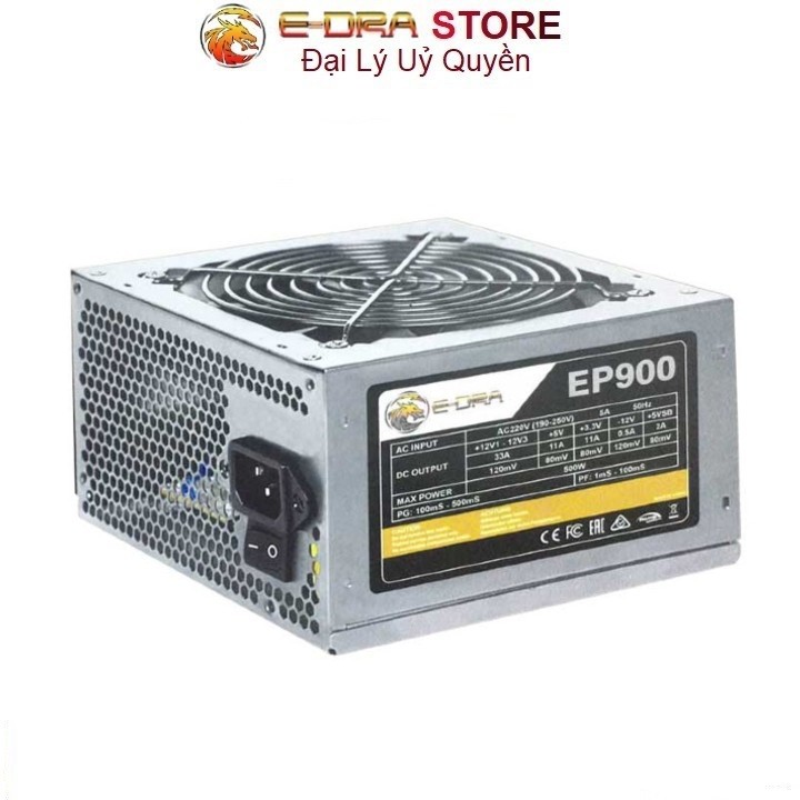 Nguồn máy tính Edra EP900 Fan 12