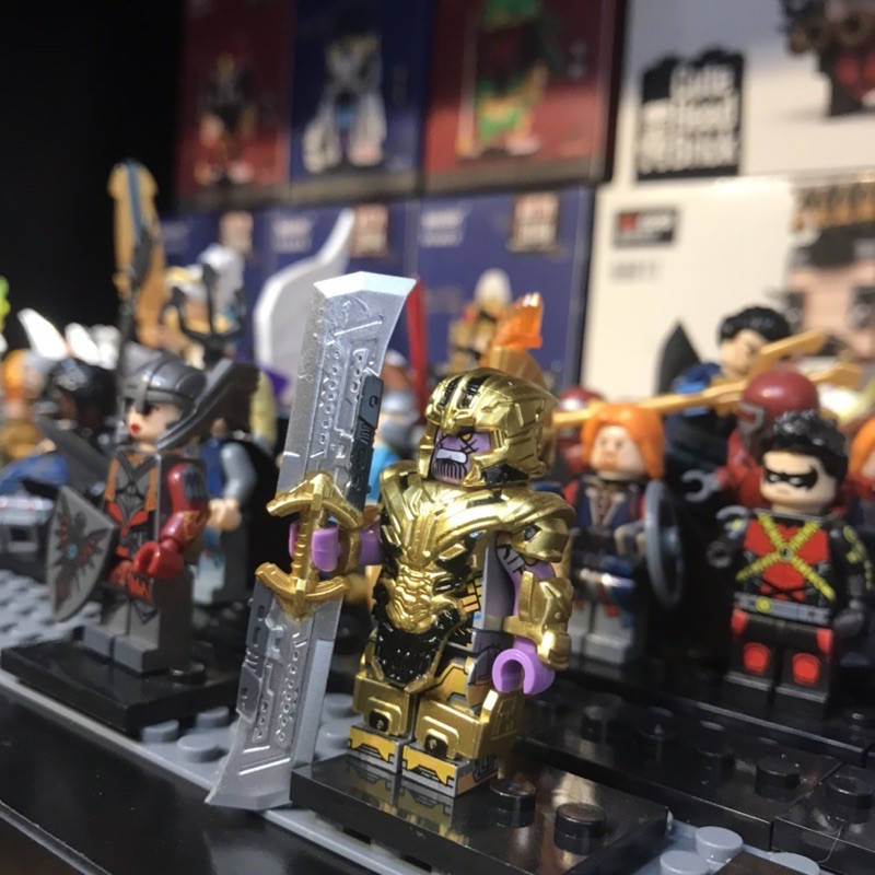 lego Thanos mô hình nhân vật Marvel nonlego