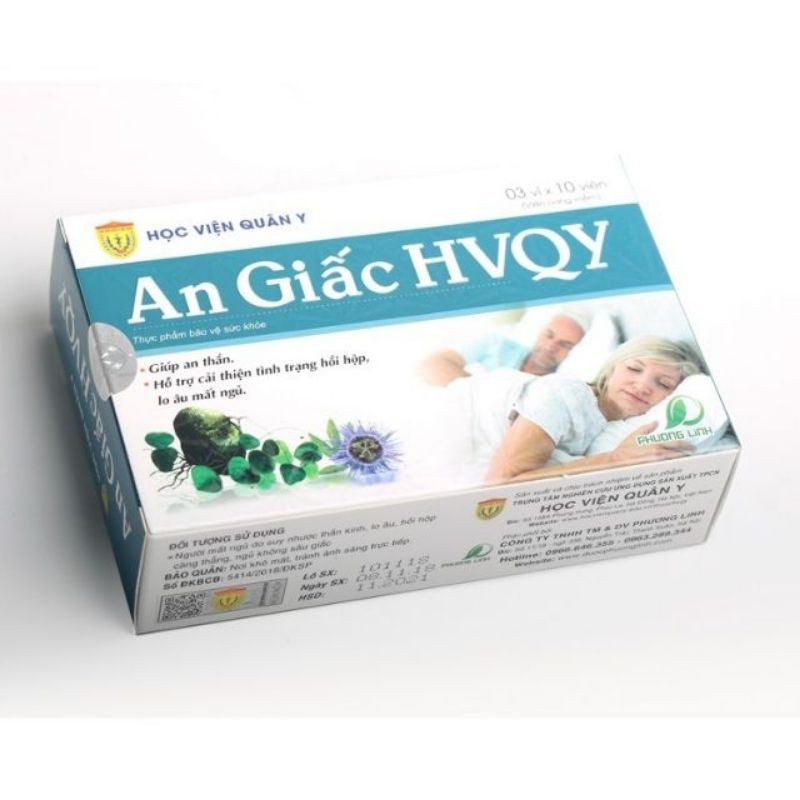 An Giấc HVQY - Hỗ trợ người mất ngủ