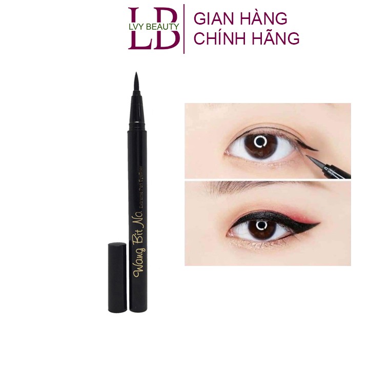 Bút kẻ mắt Wang Bit Na Hàn Quốc Zuka Beauty chống thấm nước không lem lâu trôi nhanh khô