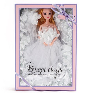 Búp bê cô dâu váy cưới 40cm DCH001-01