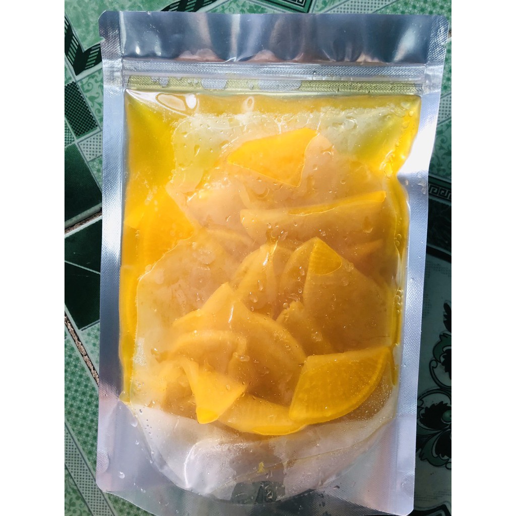 500g củ cải vàng cắt lát Hàn Quốc