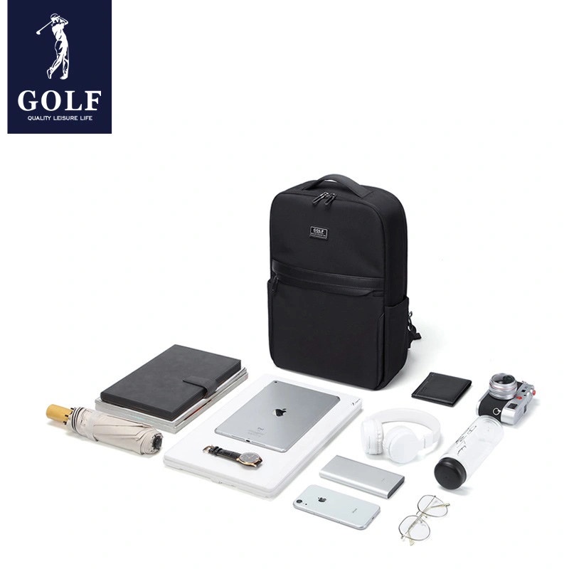 Balo chống sốc Laptop/Macbook thời trang cao cấp GOLF- B16 đen