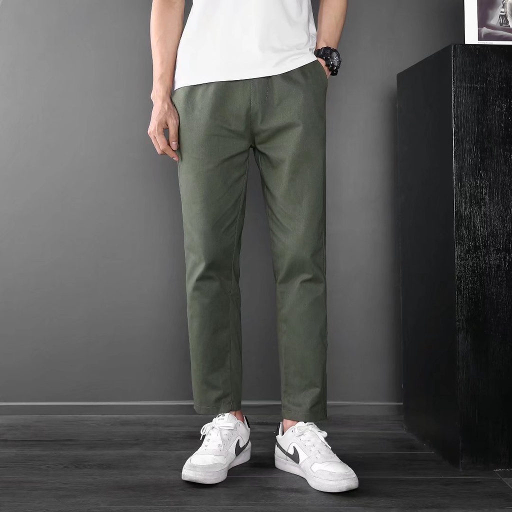 Quần thể thao ống rộng phong cách hàn quốc dễ phối đồ dành cho nam s-8xl