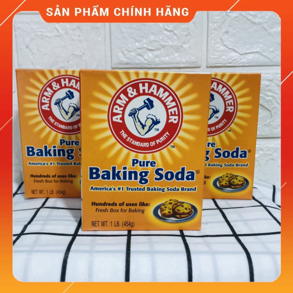 Baking soda trắng răng 454g - backing soda làm bánh chính hãng - banking soda tẩy rửa Olin House