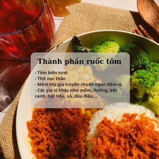 [COMBO 6] Ruốc tôm mắm tép Hạ Long combo 3h 500gr