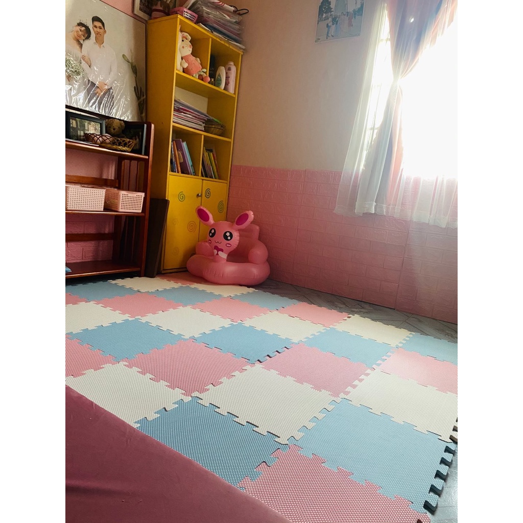 THẢM XỐP CHO BÉ SMILE PUZZLE - KHÔNG MÙI - TIÊU CHUẨN CHÂU ÂU