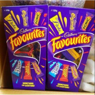 Socola thập cẩm 12 vị xách tay úc, cadbury favourites 560gram