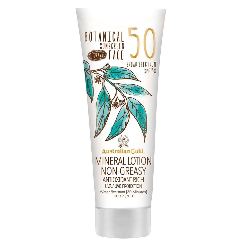 Chống nắng AUSTRALIAN GOLD BOTANICAL MINERAL LOTION SPF 50 - TINTED FACE 89ml