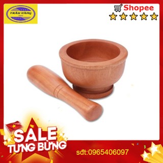 Bộ chày cối gỗ siêu tiện dụng- [Shop Yêu Khách <3]