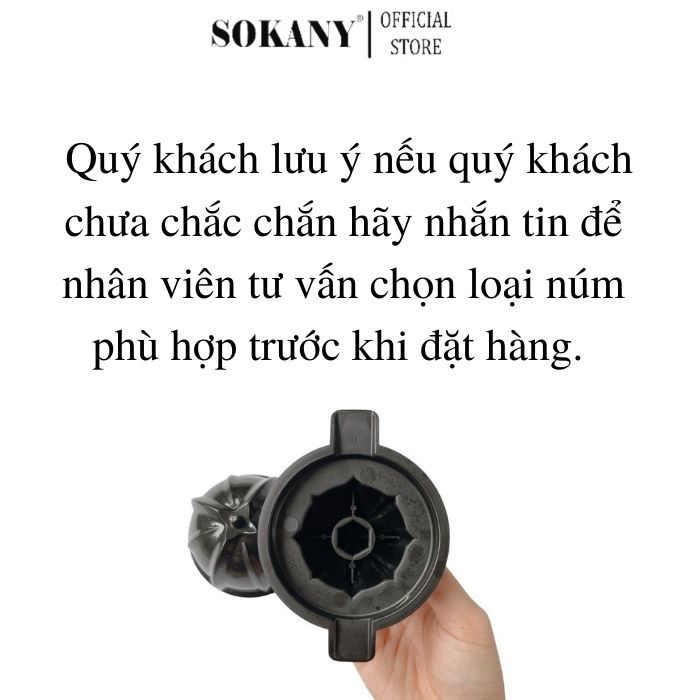 Đầu vắt cam, núm vắt cam danh cho máy vắt cam LOCK&amp;LOCK