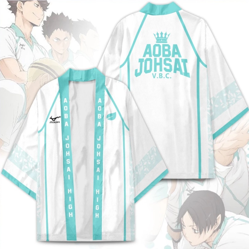 Áo Choàng Kimono Hóa Trang Nhân Vật Oikawa Tooru Anime Haikyuu