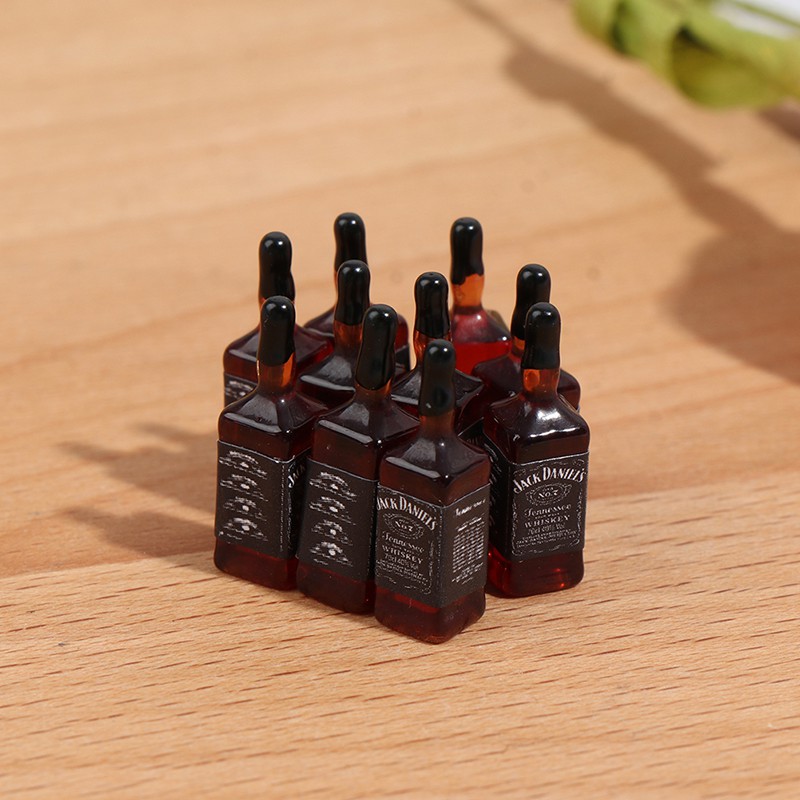 Bộ 10 Chai Rượu Đồ Chơi Cho Búp Bê