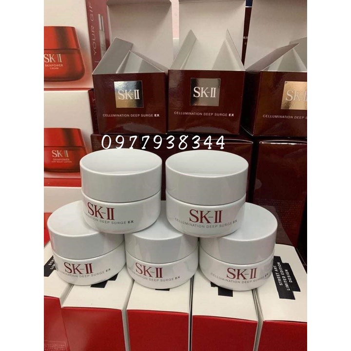 (CÓ BILL - nội địa) SKII KEM DƯỠNG TRẮNG DA CELLUMINATION DEEP SURGE EX 50g