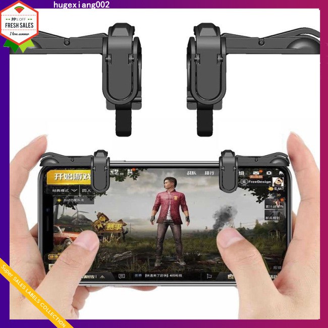 Cặp Cò Bấm L1 / R1 Chơi Game Pubg Cho Điện Thoại Samsung Iphone