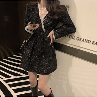 Đầm Blingbling Vạt Chéo