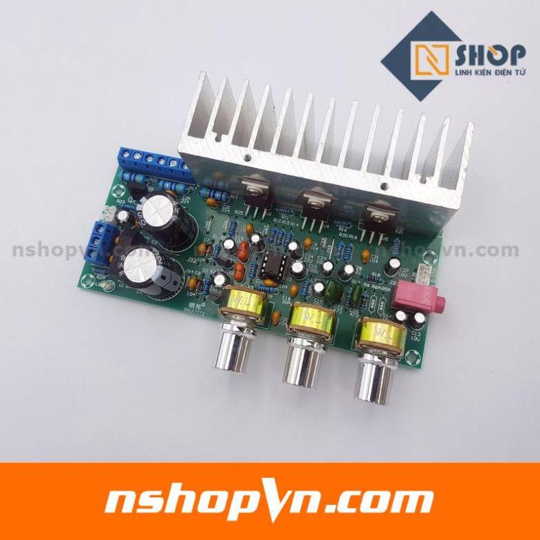 Mạch khuếch đại âm thanh công suất cao TDA2050 + TDA2030