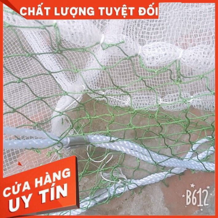 Lưới Vét Cá Tôm Cao 2m dài 20m 30m ( Hàng Gia Công Kỹ ) BẢO HÀNH 12 THÁNG