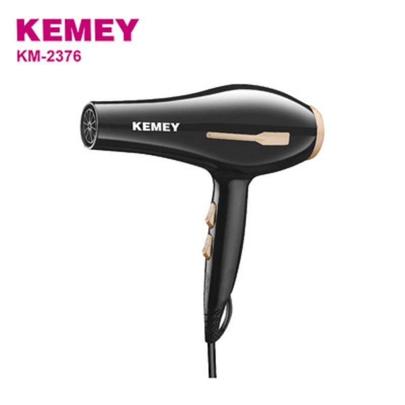 Máy Sấy Tóc Công Suất Lớn Và Chế Độ Sấy Nhanh Kemey 2376
