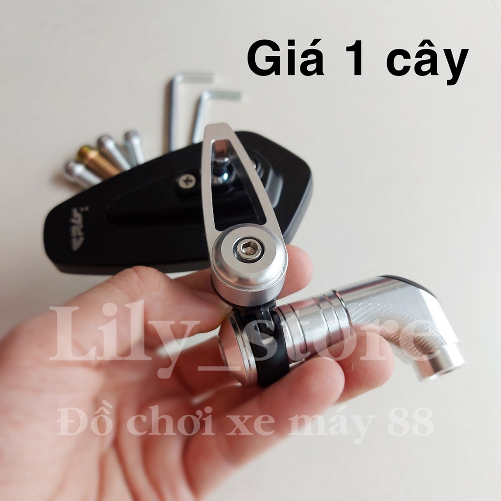 Gương chiếu hậu crg gắn vario, air blade, sh, future, wave, exciter, winner...tặng đủ ốc và 2 cây lục giác chỉnh kính