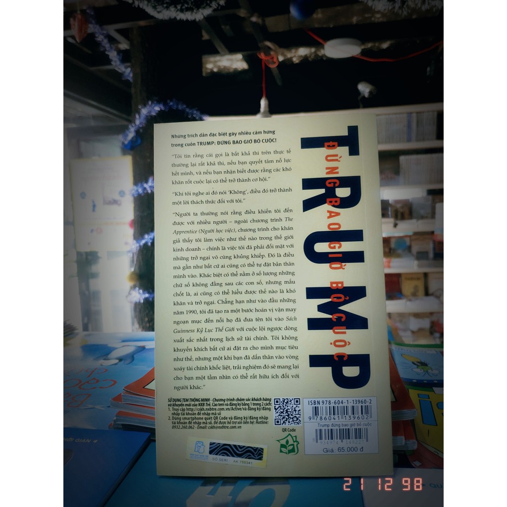 Sách-Trump Đừng Bao Giờ Bỏ Cuộc | BigBuy360 - bigbuy360.vn