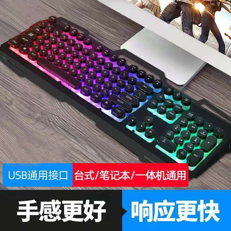 【Sẵn sàng giao hàng】 bàn phím cơ bàn phím cơ bàn phím gamingpunk dạ quang bàn phím và chuột bộ điều khiển | BigBuy360 - bigbuy360.vn