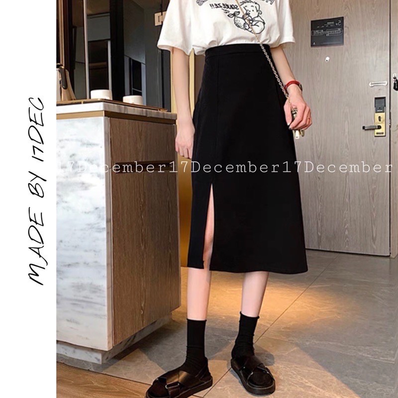 Chân váy xẻ tà [Ảnh thật] | BigBuy360 - bigbuy360.vn