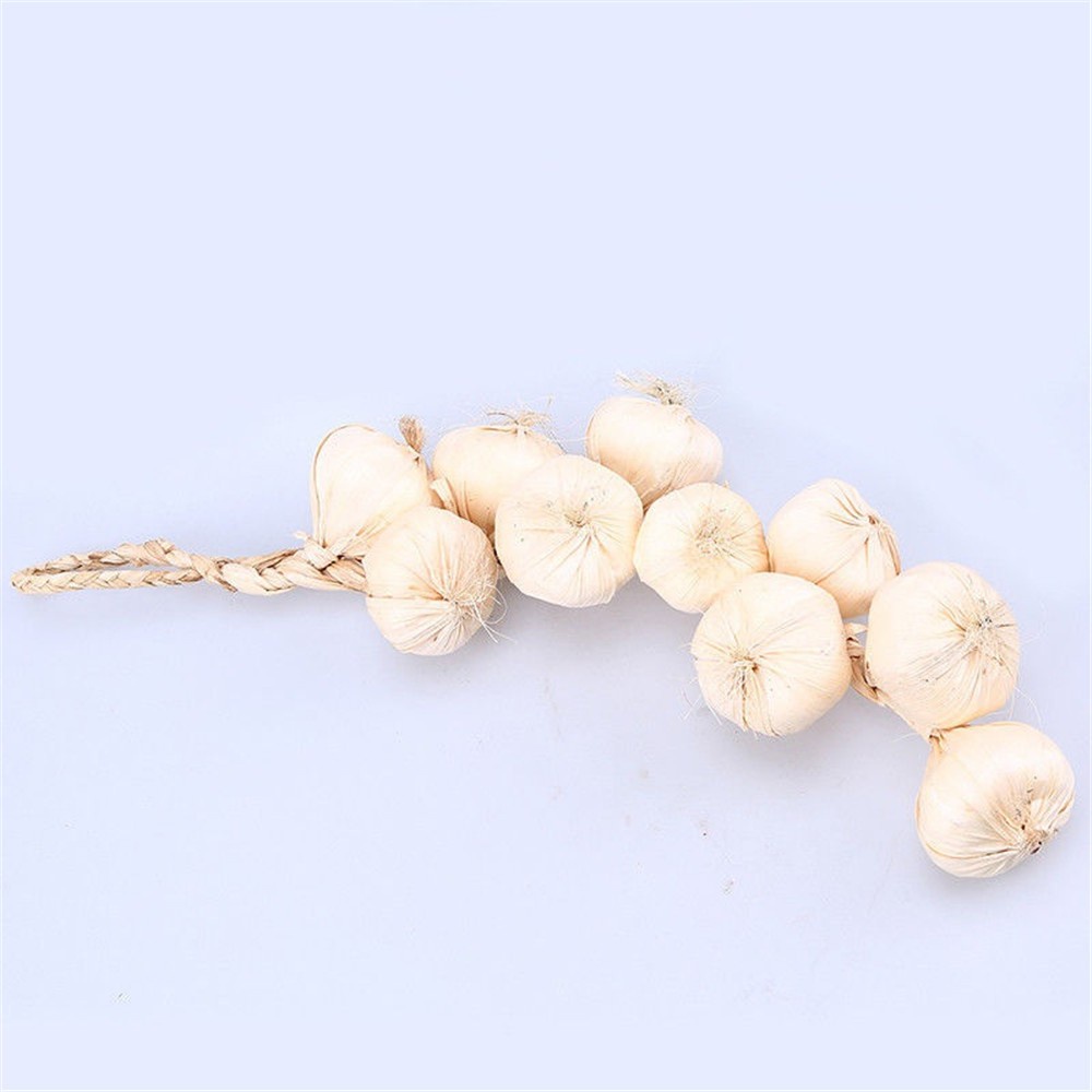 YIYU 1 Chùm Hành Tỏi Nhân Tạo Bằng Mút Treo Trang Trí Nhà Cửa / Tiệc Tùng / Nhà Bếp / Làm Đạo Cụ Chụp Ảnh