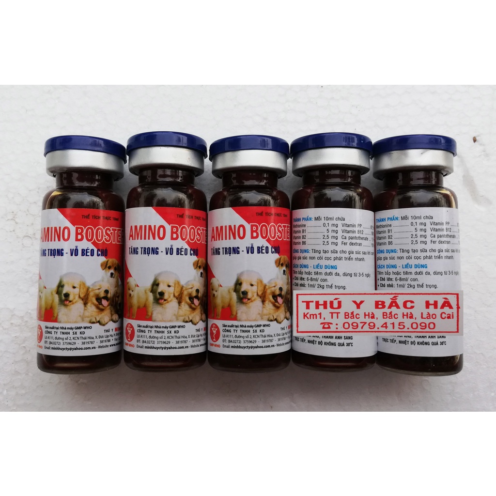 1 lọ A mi no 10 ml Chuyên dùng để vỗ béo cho chó, mèo