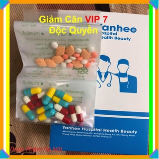 Giảm cân an toàn Yanhee Vip 7 pp Thái Lan, hỗ trợ giảm cân cấp tốc, giảm béo hiệu quả trong 7 ngày