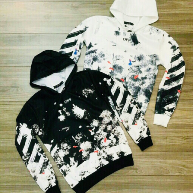 [Freeship]Áo Nỉ Nam Thời Trang - { hoodie OWF WHITE GALAXY }