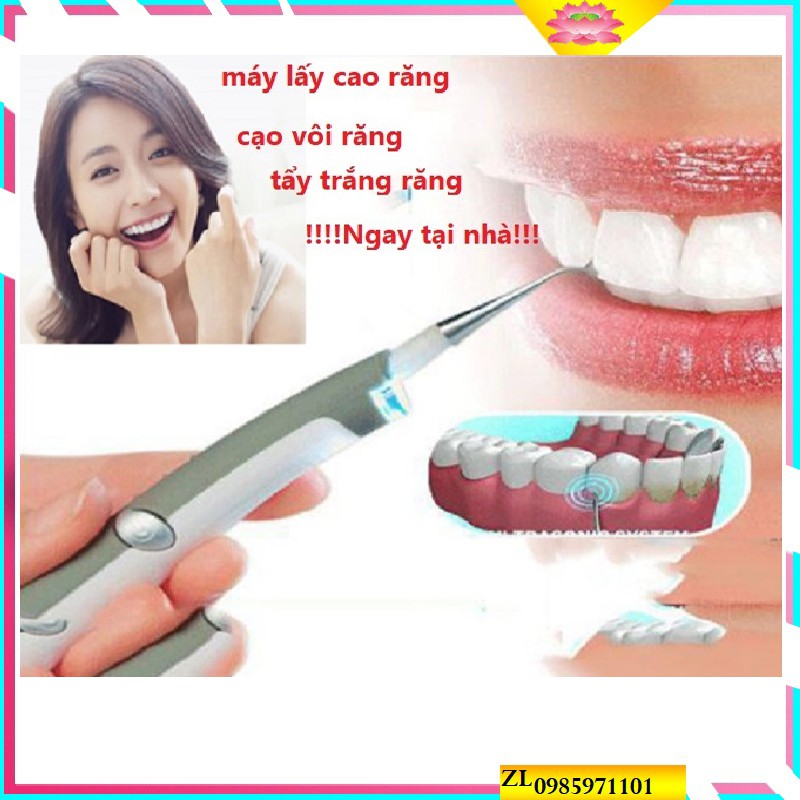 Dụng cụ lấy cao răng tại nhà sonic-pic 3000-vôi răng - răng miệng - làm trắng răng