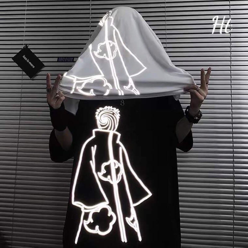 Áo thun phản quang Naruto