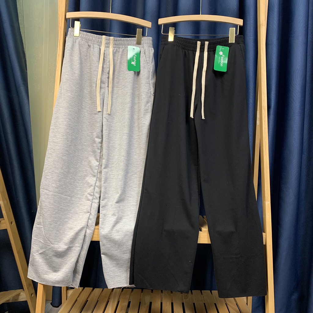 Quần jogger-quần bom nỉ nữ dáng xuông kèm dây buông chất da cá dày dặn Q531 SUTANO | BigBuy360 - bigbuy360.vn