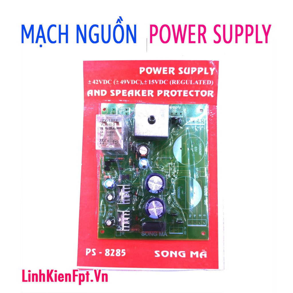 Mạch nguồn Âm Li POWER SUPPLY 8285 .