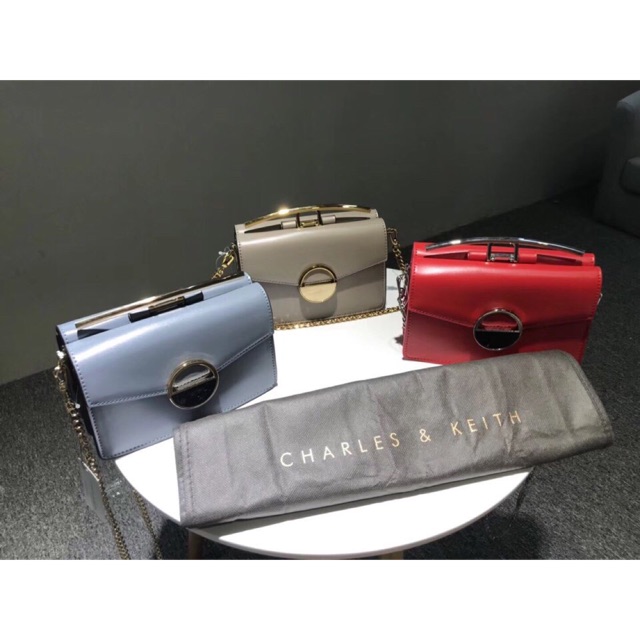 TÚI CHARLES & KEITH CHUẨN AUTH (xanh)