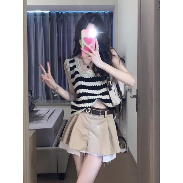 Áo ba lỗ sát nách mongtoghi kẻ hot hit hàng QC