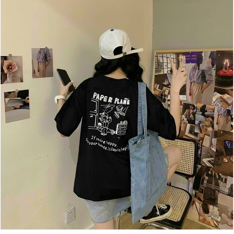 Áo thun tay lỡ unisex 39k