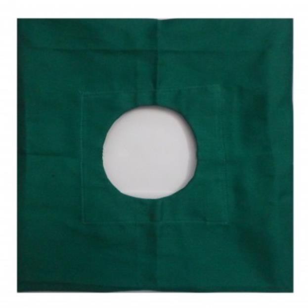 Săng mổ vải 50x50cm có lỗ