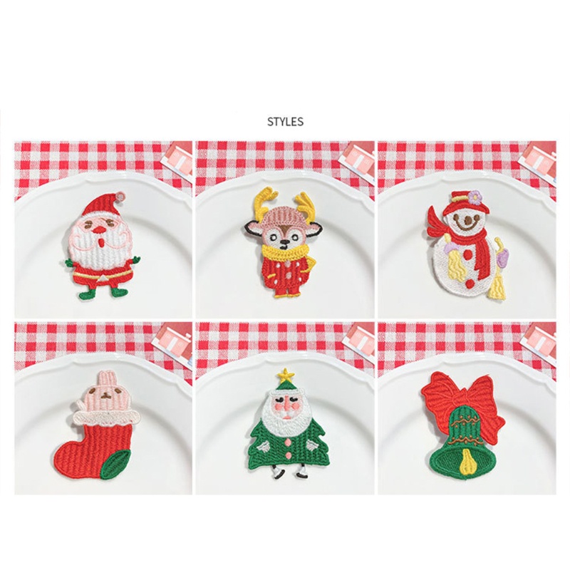 Kẹp Tóc Hình Tuần Lộc / Người Tuyết Phong Cách Giáng Sinh