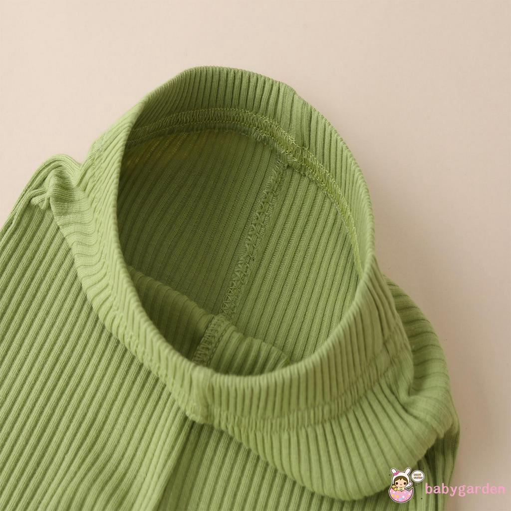 Áo Yếm Không Tay Kẻ Sọc + Quần Dài Co Dãn Cho Bé Gái