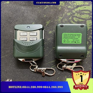 Điều khiển cửa cuốn mã gạt 433mhz chất lượng cao Sóng khỏe>>50m