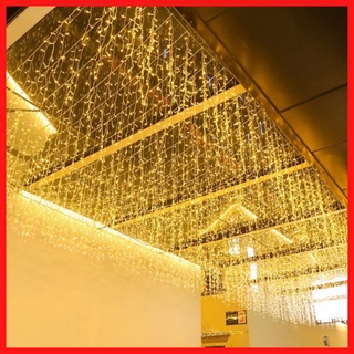 ĐÈN LED MÀNH THẢ TRANG TRÍ 4M - 20 SỢI ÁNH SÁNG VÀNG, dây led Trang trí quán cà phê, nhà hàng, tiệc cưới, sự kiện...,