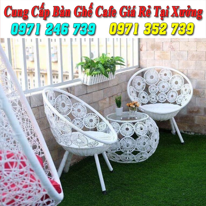 Bộ bàn ghế ban công giá rẻ.