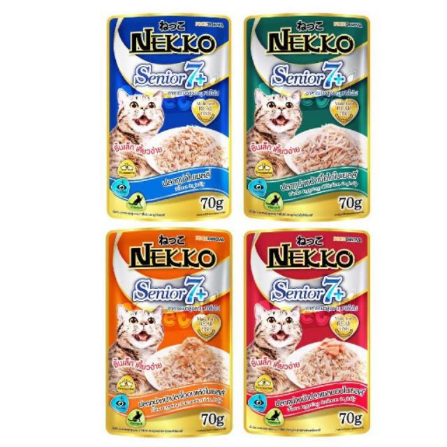 Pate Nekko cho mèo 70gr - Nhập khẩu từ Thái Lan