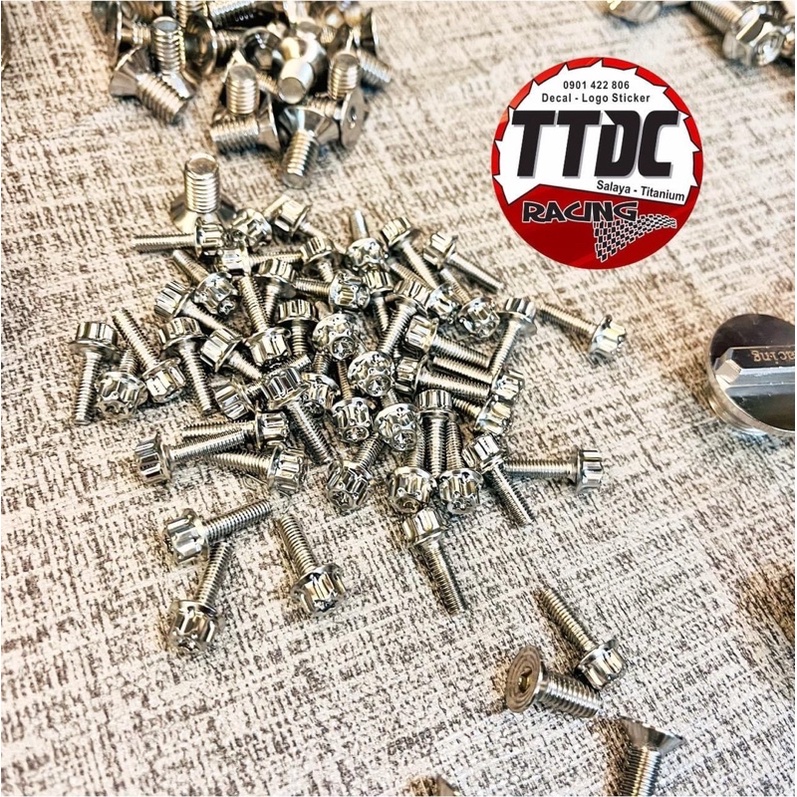 Ốc Salaya 4li ren nhuyễn mẫu trụ bông gắn ốc nắp dầu tay thắng , dàn áo và nhiều vị trí khác ✌