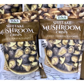 Nấm khô sấy giòn DJ&A Shiitake Mushroom Crisps 300g
