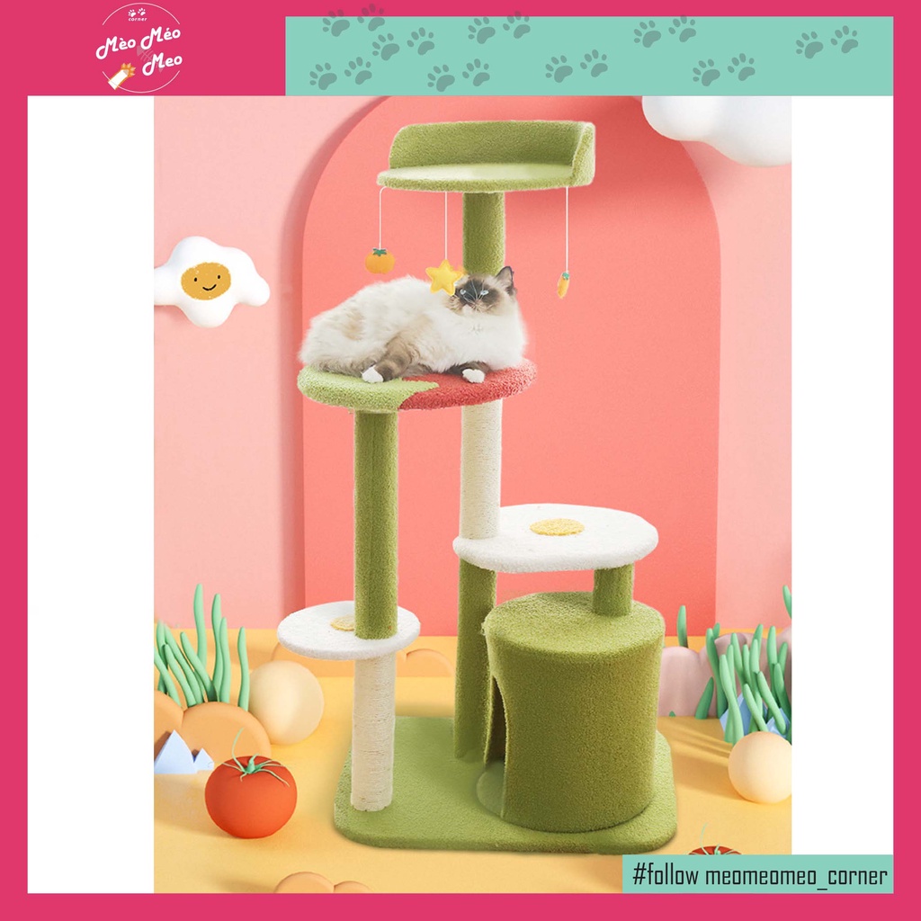Trụ cào móng cho mèo CATTREE siêu xinh - số lượng có hạn