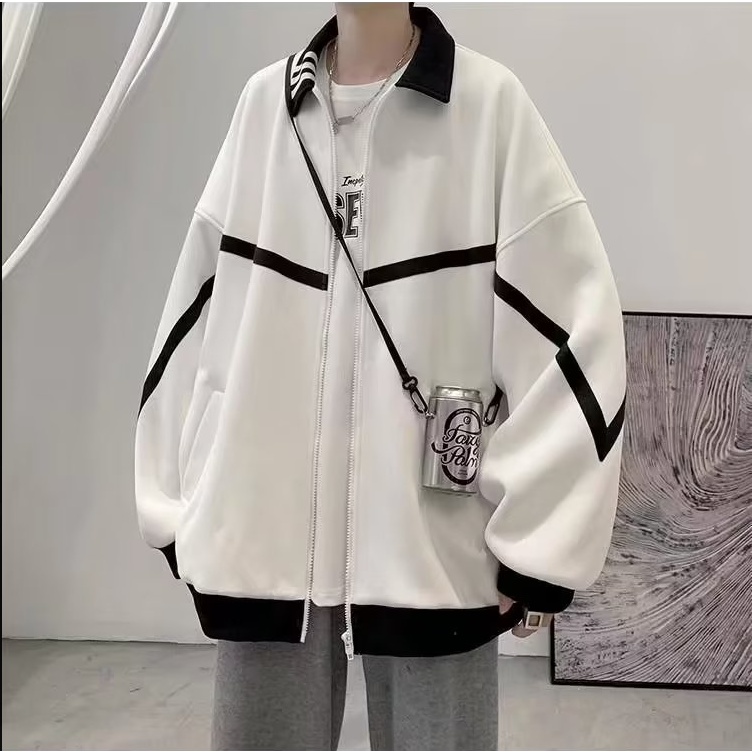 Nam ÁO KhoáC ĐẹP Rộng Khoác Bomber Thời Trang Hàn Cao Cấp Khoác Bóng Chày Màu HàN Trơn Dáng Rộng Thời Trang Unisex Nam Nữ Cho Khoác Nam Form Rộng ÁO KhoáC Có Cổ KhoáC NgầU