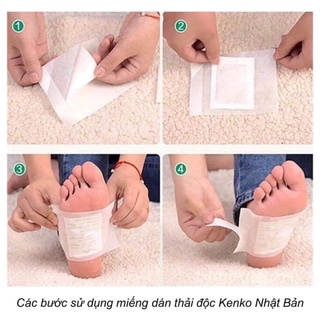 [To-Plan] Miếng Dán THẢI ĐỘC CHÂN Nhật Bản (30 miếng)
